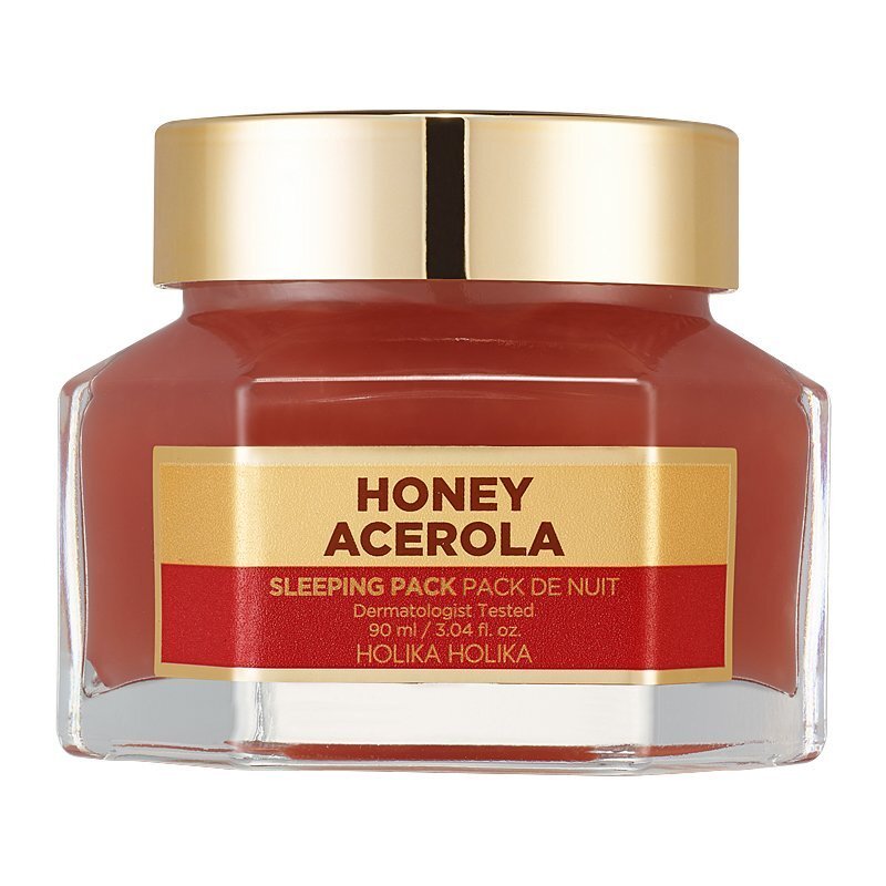 Holika Holika Honey Sleeping Pack (Acerola) - naktinė kaukė